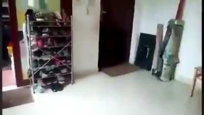 A video uploaded and later deleted by a Han Chinese man. In the video you can see him beating up three young girls, who cry out 