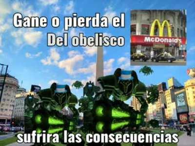 Quedo hecho mierda el mcdonald's