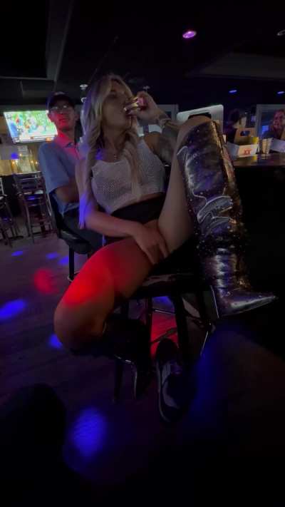 Just slutting around town