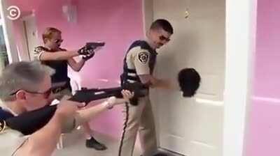 Bring down the door.