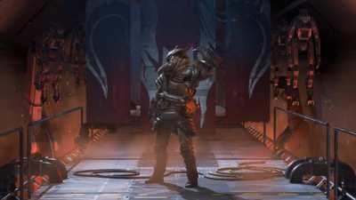 Glitched out the main menu ft Bloodhound! Great for a background!