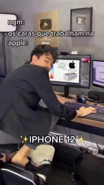 Equipe de Design e Produto da Apple se superando como sempre