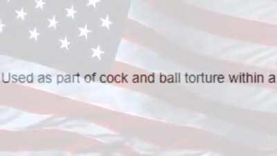 CBT but it's vocoed to the American Anthem