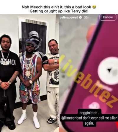 Damn Meech got caught up 💀