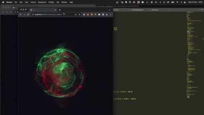 Entangling two desktop windows