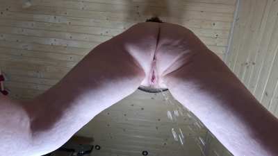 There are two holes that need to be cleaned
