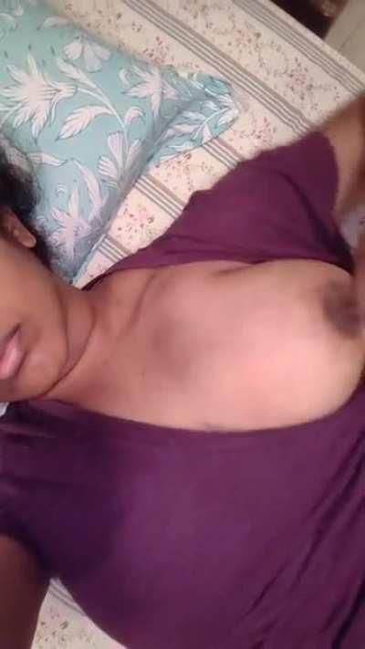 Sushma Bhabi Playing With Her Boobs| Milf Aunty | Desi Aunty