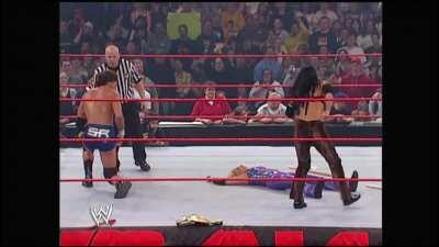 Richards was always knocking out Trish