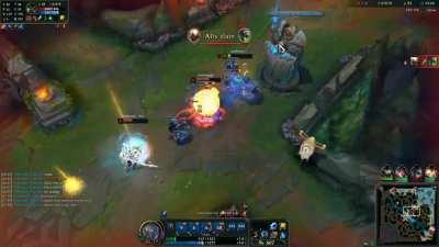 I pulled this off in a 3v5 game