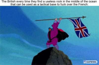 'Useless? It's 500 miles from the French coastline. It's perfect!'