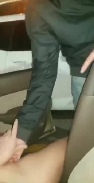Fingered by a stranger in the parking lot