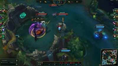 Putting my last hitting skills to the test.