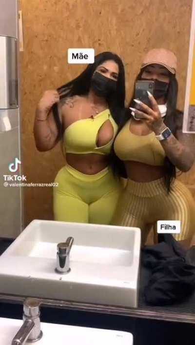 @valentinaferrazreal02 y su madre tik tok