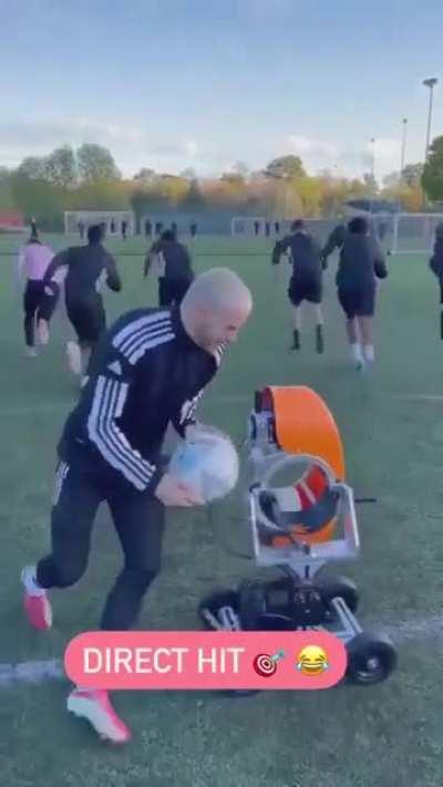 Just some lads getting in some practice