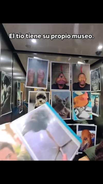 Bro got the whole elevator on locks 😭