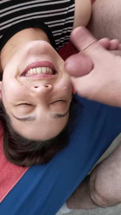 I got covered in cum every day for a week!