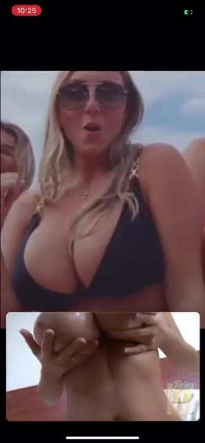 Near perfect body double of Sabby comparison to oil.