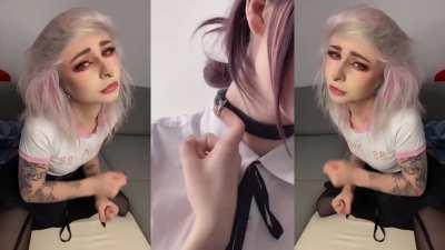 control me - no-nude TikTok dance video, finale, ahegao and magic bomb yay