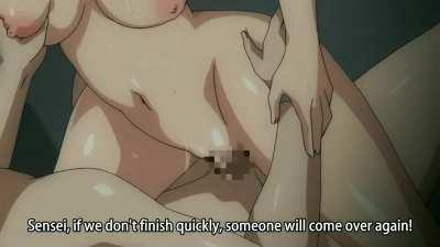 Clapping her cheeks- Meikoku Gakuen Jutai Hen 2