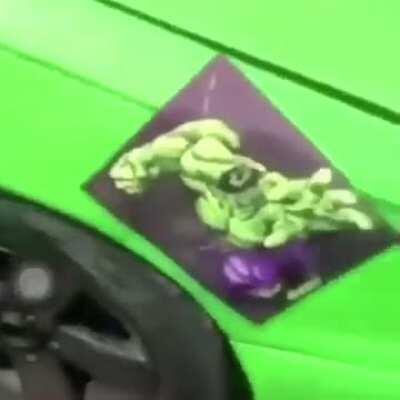 Dude pulled up in the hulk machine