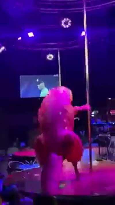 Pre-historic dinosaur mating dance