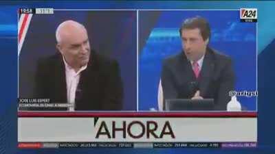 Espert y Feinmann se acusan uno al otro de fachos.