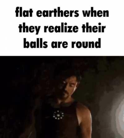 silly flat earthers