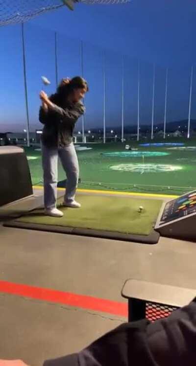 Tiger woods over here... 😂