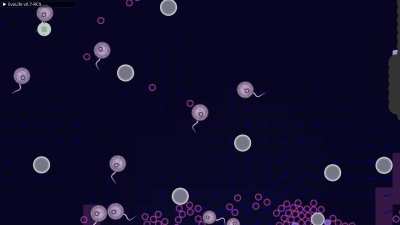 Real-time evolution sim reaches 250 FPS with 500k rigid body collisions and LBM fluid flow