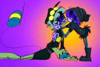 [OC] I made a lil tail wag gif