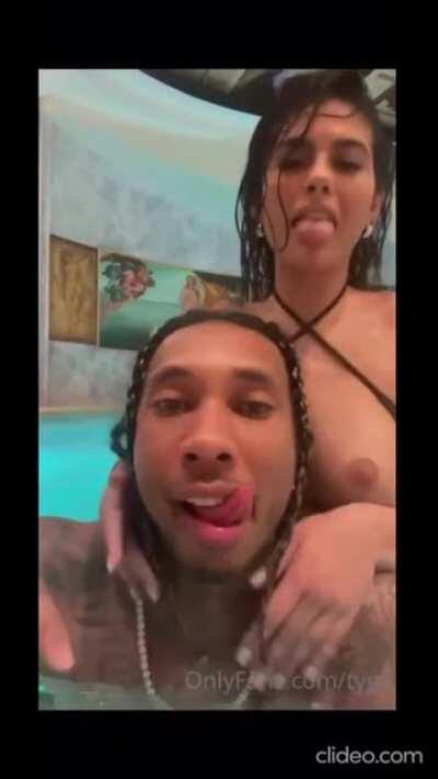 Tyga living his best live