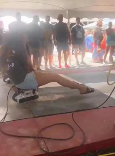 Belt Sander Race [Not OC]