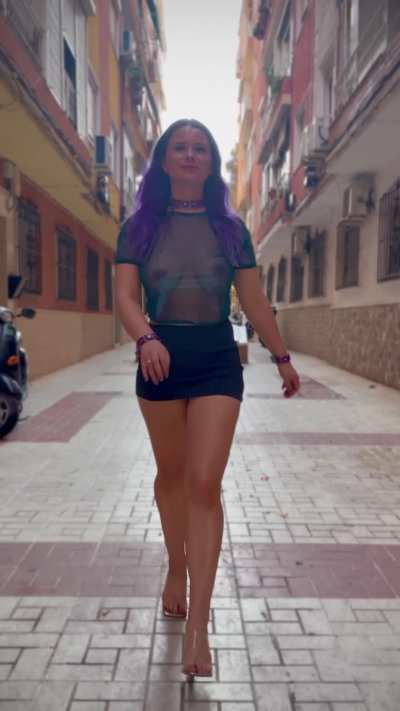 Why even wear a top at this point?