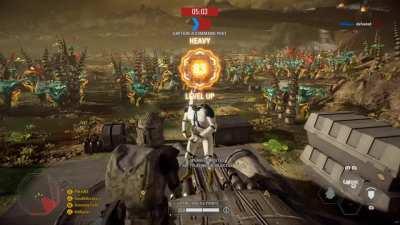 So I was just emoting with a random and we somehow lightsaber dueled at the perfect time together..