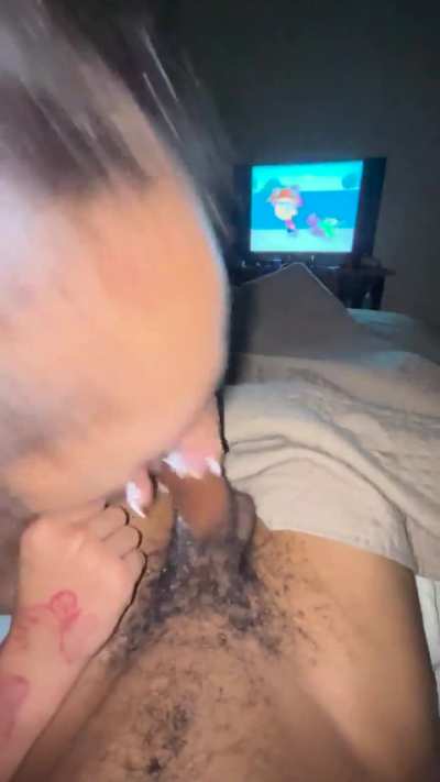 Sucking dick