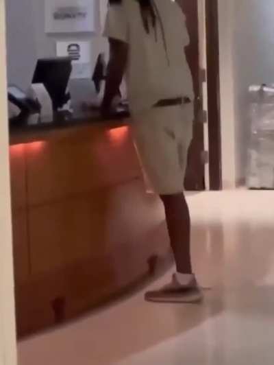 A little public meltdown