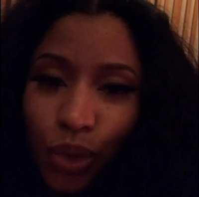 Nicki Minaj wants you to CUM (audio on)