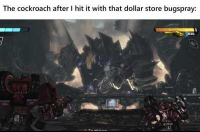 It just laughs at me