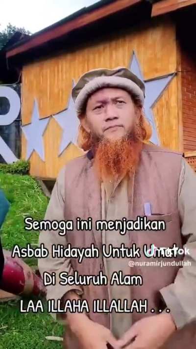 Thoughts on this brave Indonesian man?