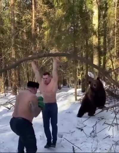 Now this is how you train