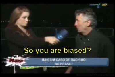 I’m not a racist but your color annoys me