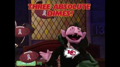 [OC] Nobody knows how to count like our guy