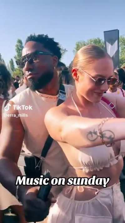 Enjoying their Sunday