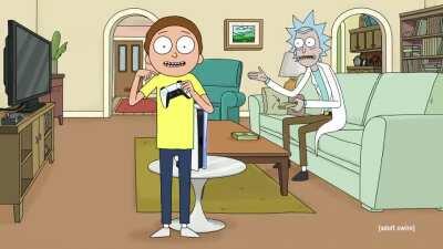 This Rick and Morty ad for PS5.