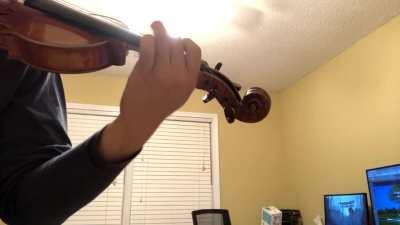 Amelia BGM on Violin