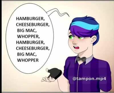 Hamburger cheeseburger big mac whopper hamburger cheeseburger big mac whopper
