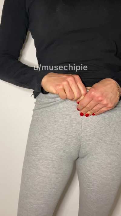 They look better wrapped in leggings such as this one