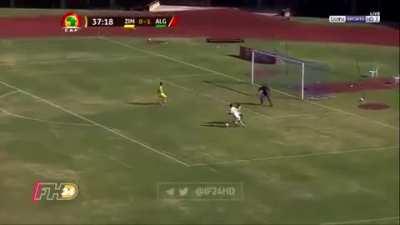 Algeria [2] - [0] Zimbabwe. Riyadh Mahrez (Great goal)