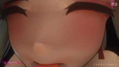 A Night with Shenhe (HentaiVR / Exprational) [Genshin Impact]