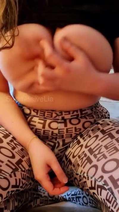 Play with me and my melons please